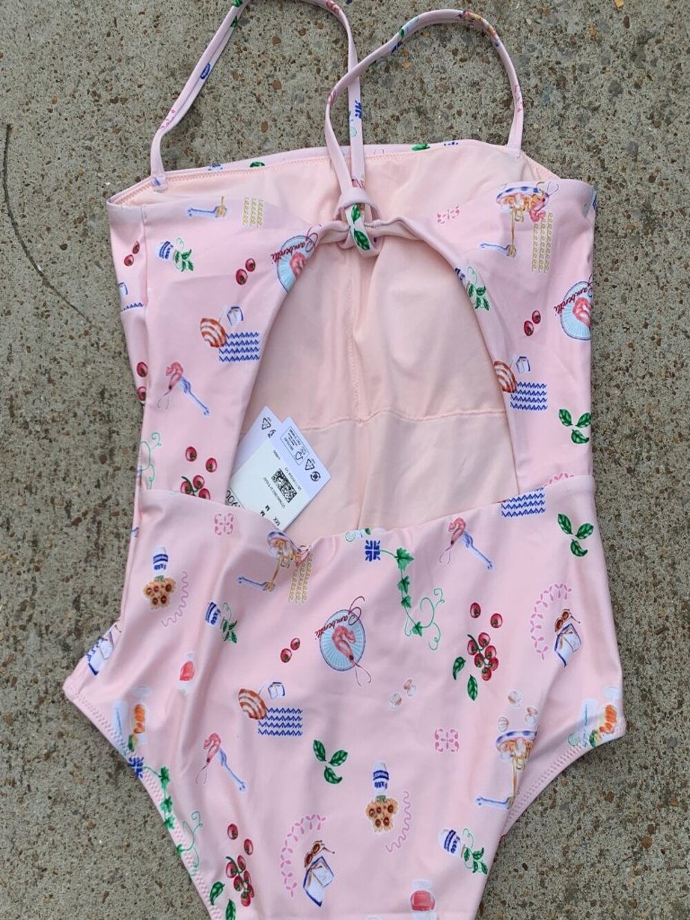 NEW H&M Food Swimsuit One Piece Size Medium - Picture 3 of 8